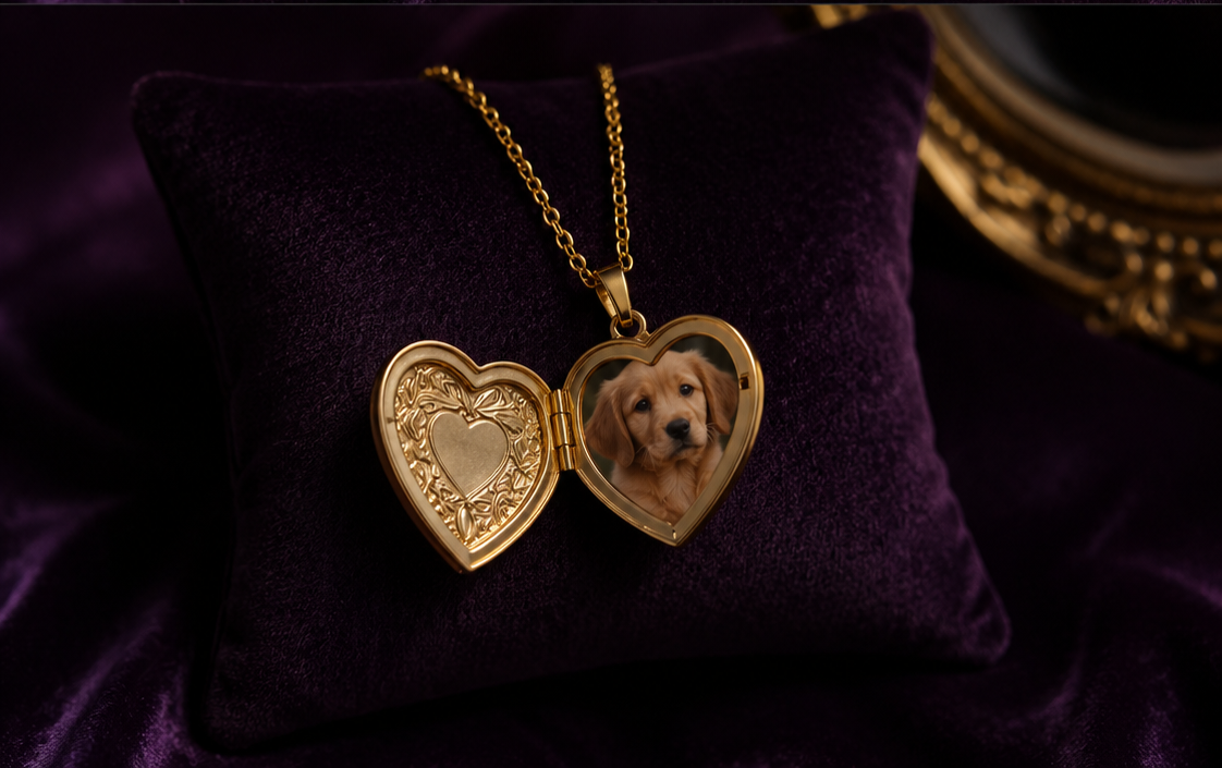 LUMÉA Collection Heart Locket Pendant